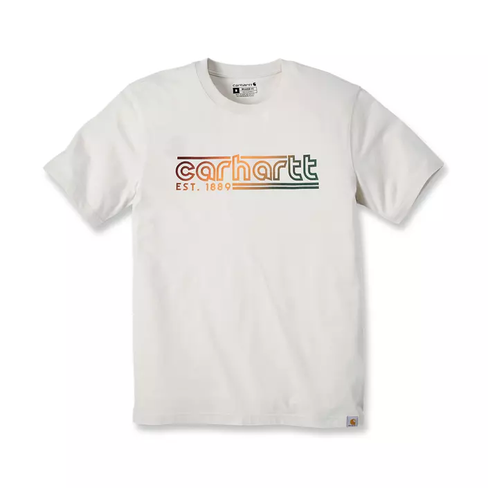 Carhartt Logo Graphic T-shirt, Oat Milk, large image number 0
