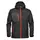 Stormtech Olympia shell jacket, Black/Red, Black/Red, swatch