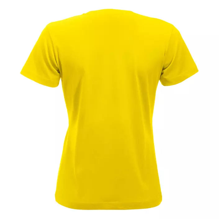 Clique New Classic T-shirt dam, Citron Gul, large image number 2