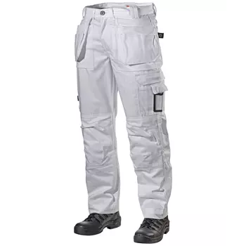 L.Brador craftsman trousers 103B, White