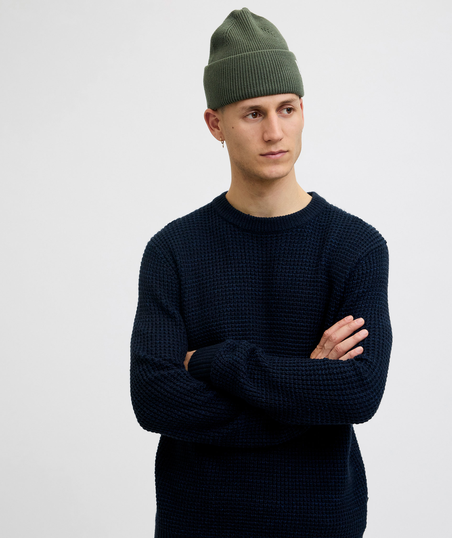 Jack & Jones JACCOLL strikkelue, Duffel Bag, Duffel Bag, large image number 3