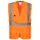 Portwest work vest, Hi-vis Orange, Hi-vis Orange, swatch