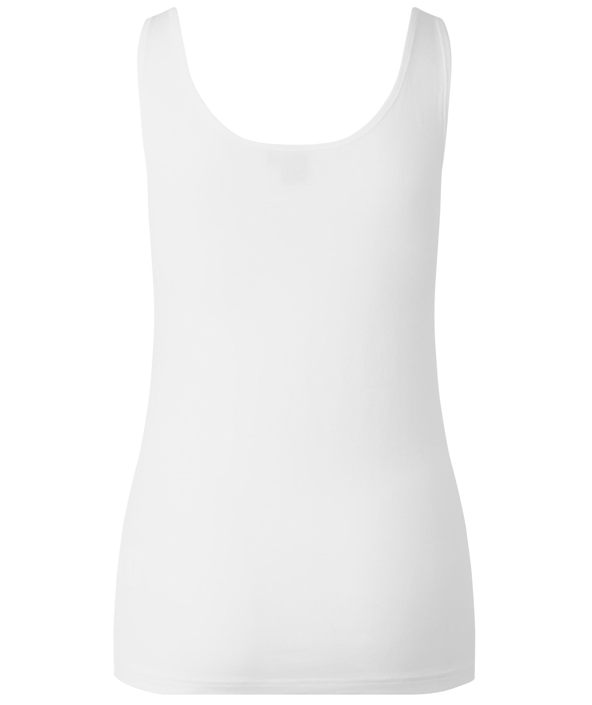 ID Stretch women's singlet, White, large image number 2