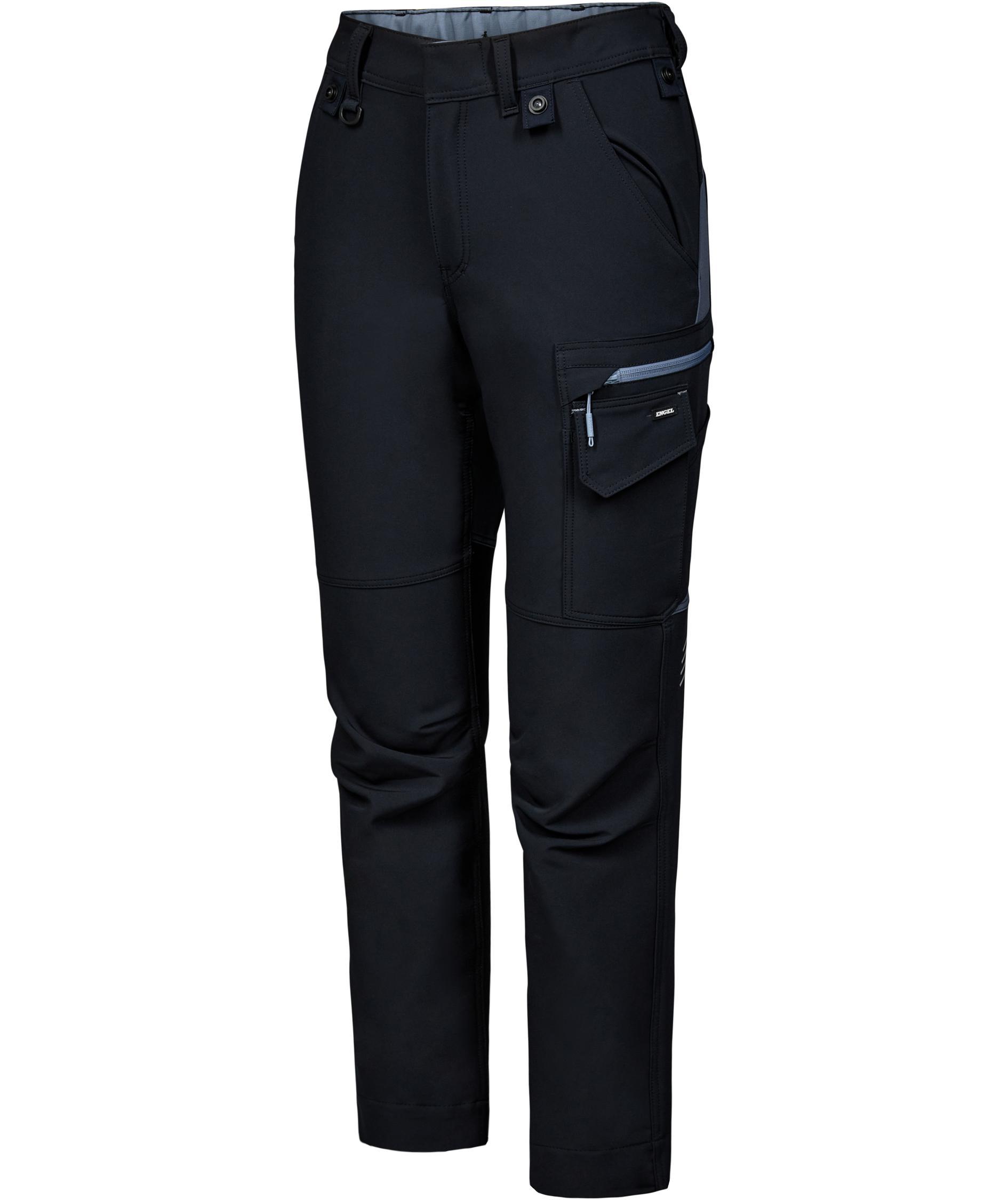 Engel Entire women's service trousers full stretch, Deep Blue/Dark Sea, large image number 3