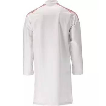 Mascot Food & Care HACCP-approved lab coat, White/Signalred