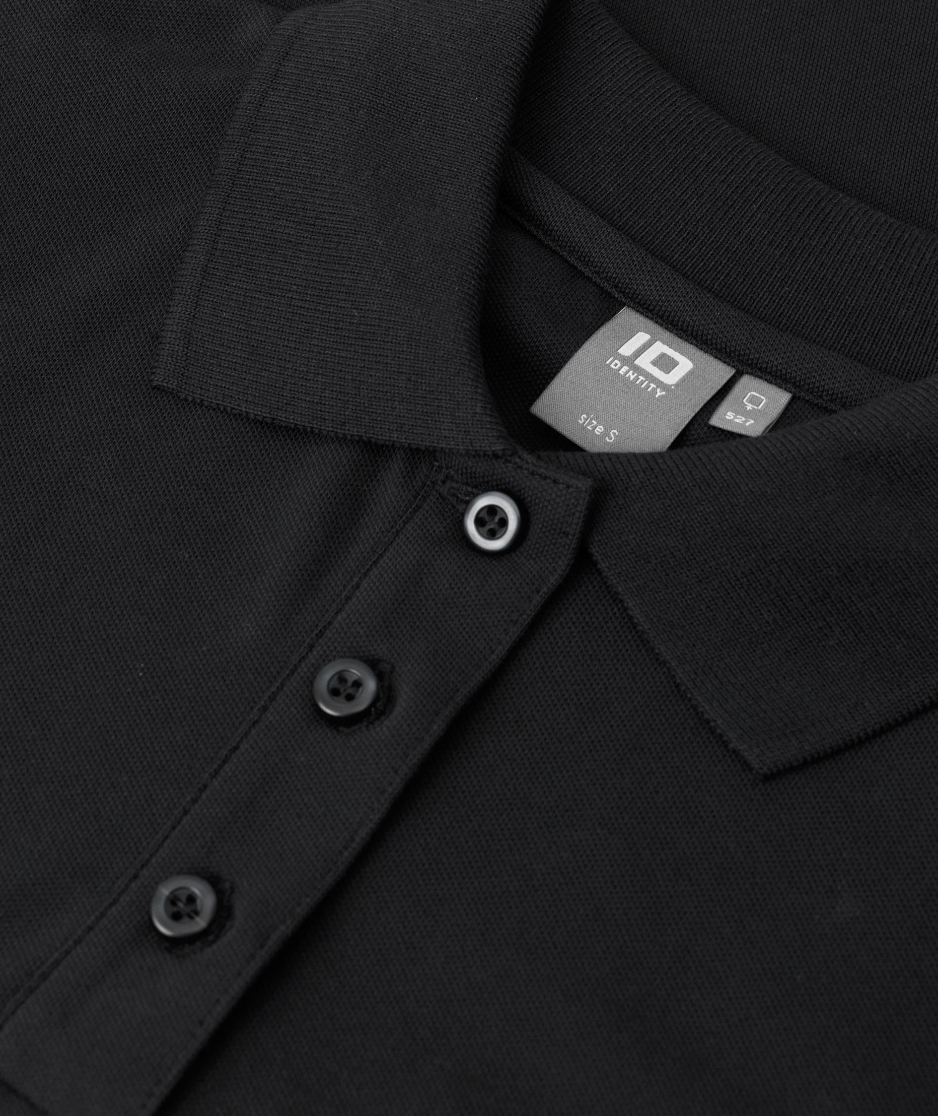 ID Damen Poloshirt mit Stretch, Marine, Marine, large image number 3