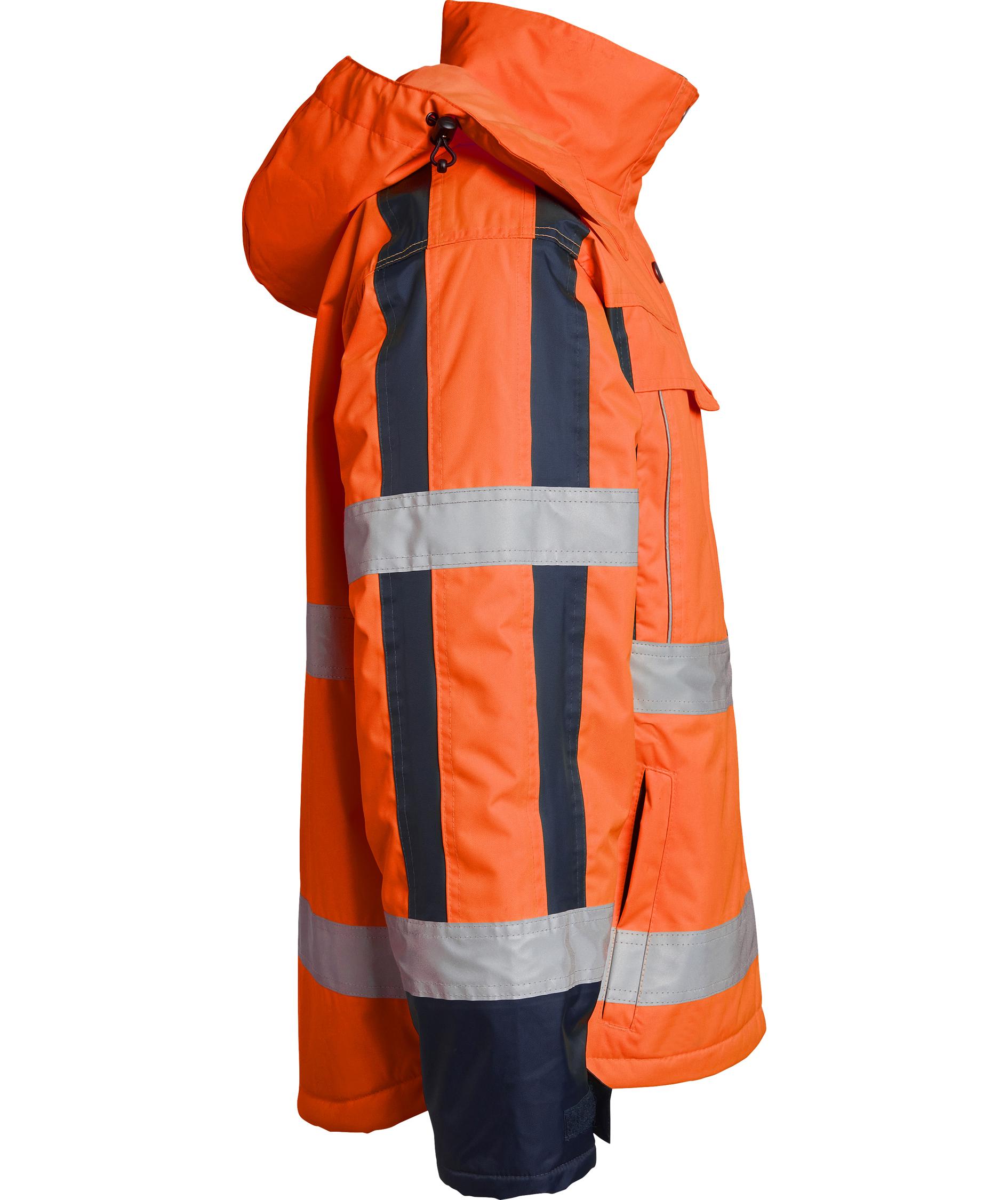 Top Swede vinterjakke 5317, Hi-vis Orange, large image number 2