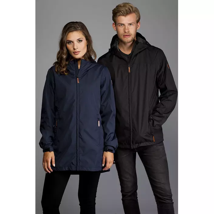 Pitch Stone dame skalljakke, Navy, large image number 6