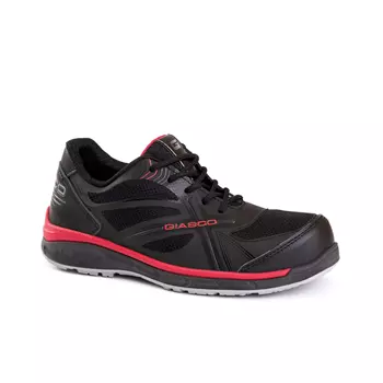 Giasco Berg safety shoes S3, Black/Red