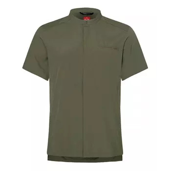 Segers 1006 regular fit kortærmet kokkeskjorte, Olivengrønn