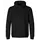 Fristads fleece hoodie, Black, Black, swatch