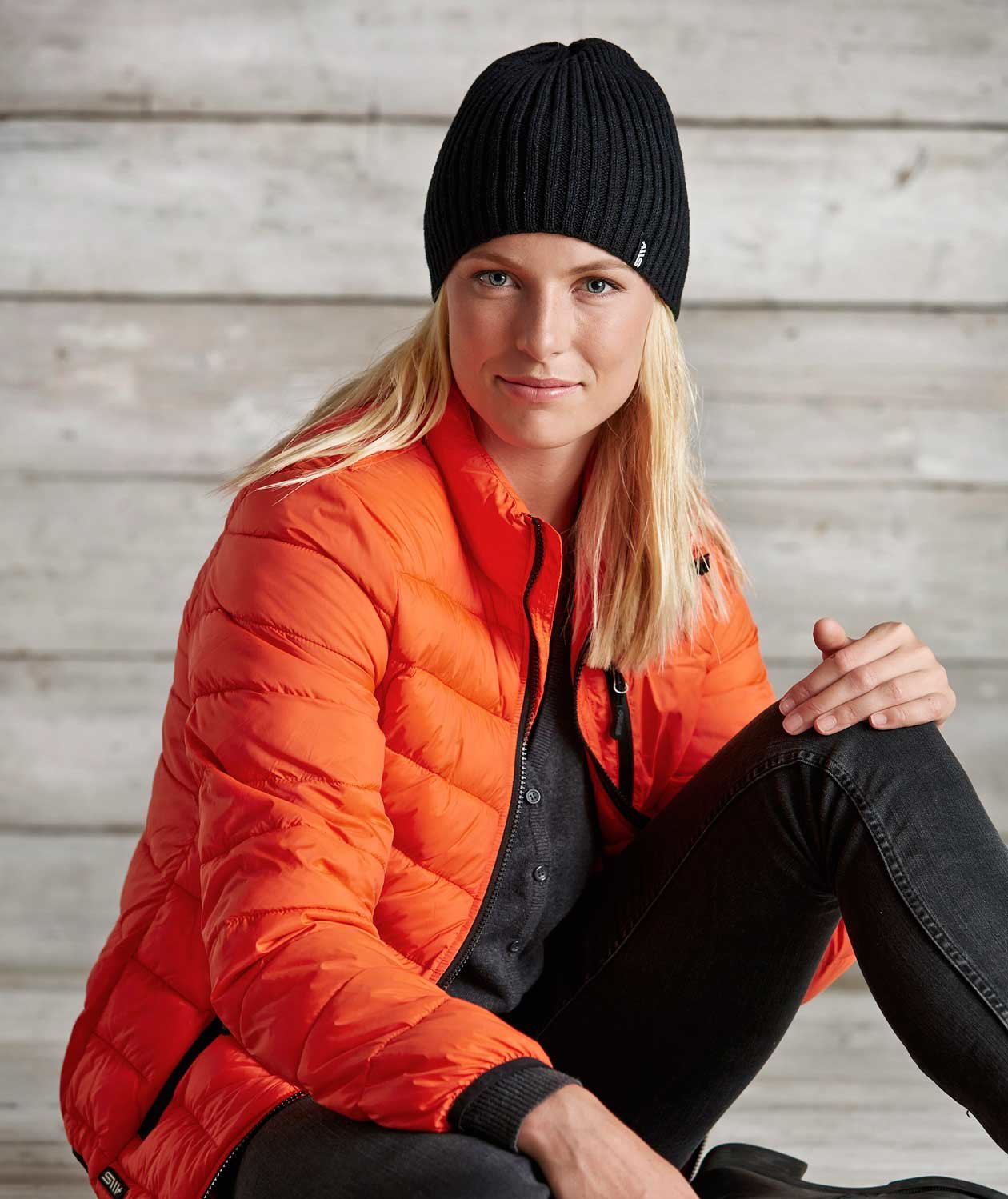 South West Alma vadderad jacka dam, Spicy Orange