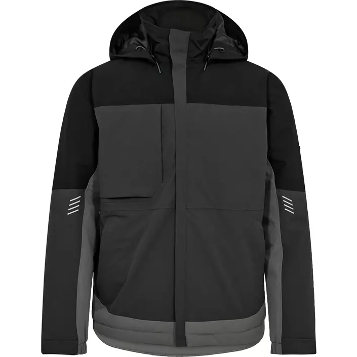 Engel Entire vinterjacka, Anthracite Grey/Black, large image number 0