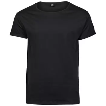 Tee Jays Roll-up T-Shirt, Schwarz
