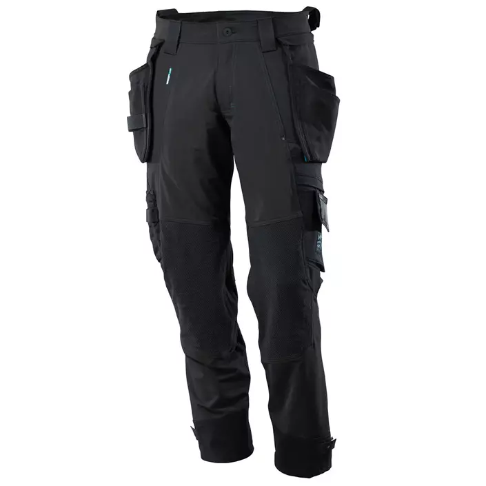 Mascot Advanced craftsman trousers Full stretch, Black, large image number 0