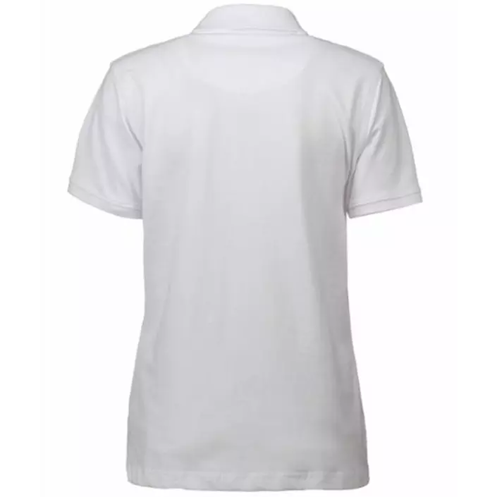 ID Damen Poloshirt mit Stretch, Weiß, large image number 1