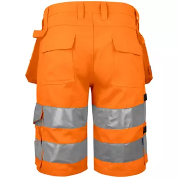 ProJob craftsman shorts 6535, Hi-Vis Orange/Black