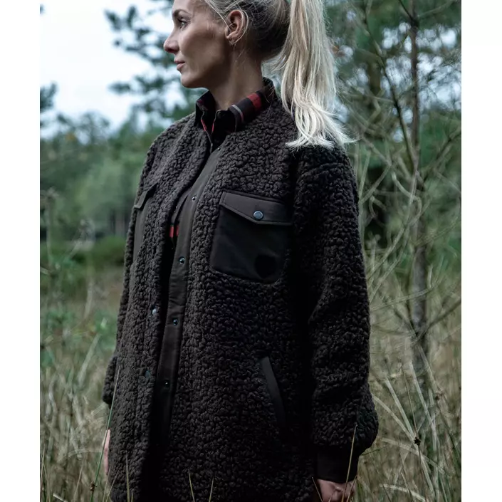 Northern Hunting Ragnhild Damen Faserpelzjacke, Dark Green, large image number 7