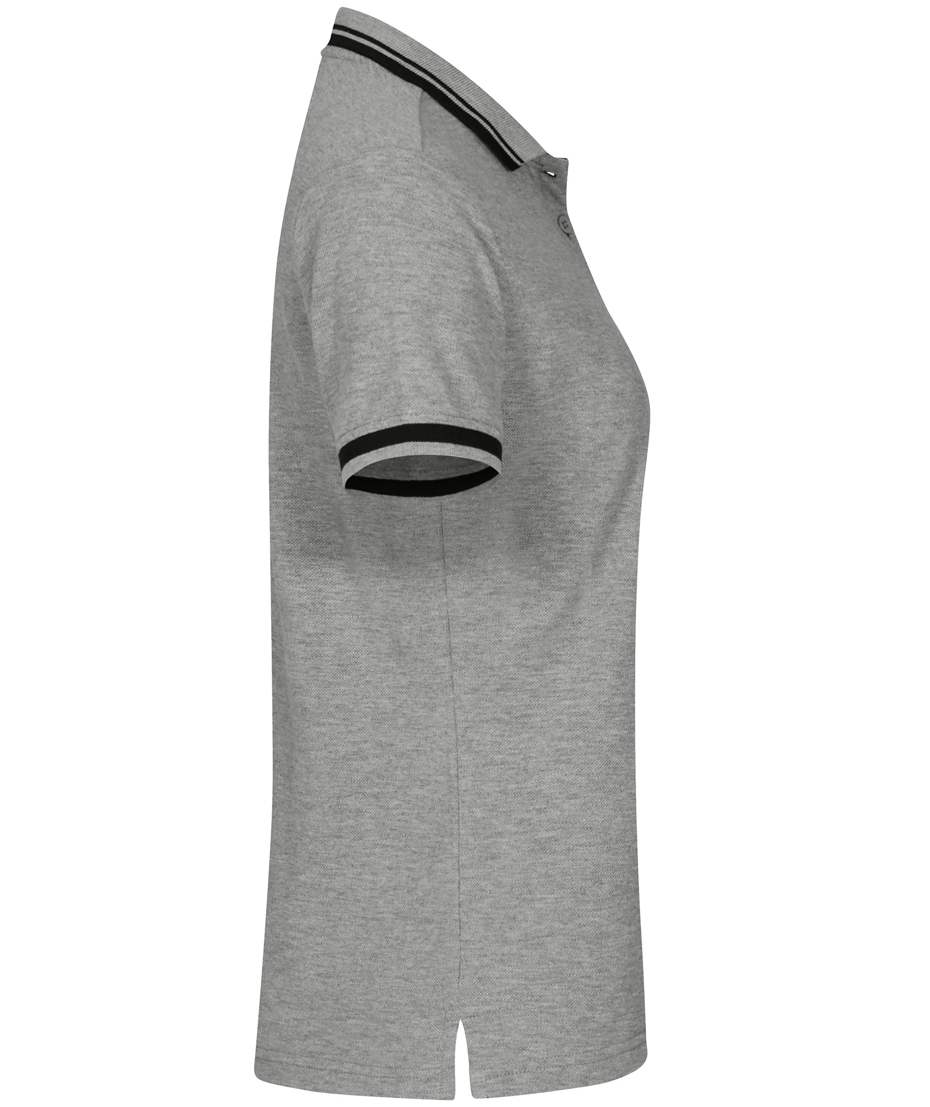 Clique Astoria dame Polo T-shirt, Grey melange , large image number 2