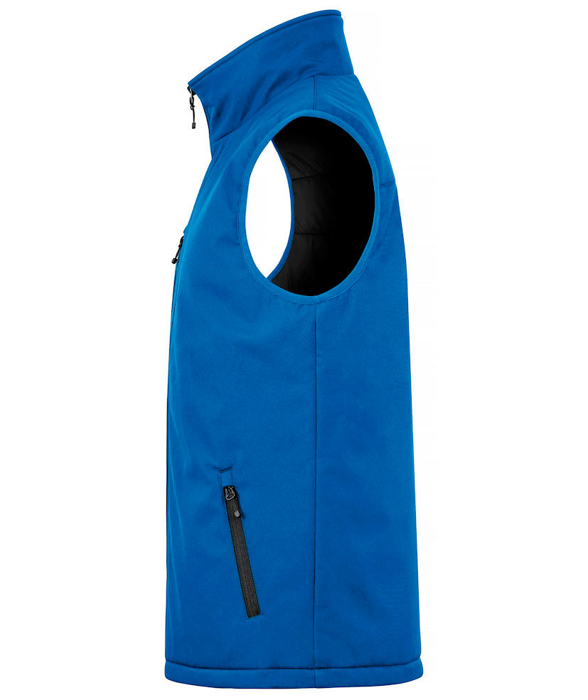 Clique lined softshell vest, Royal Blue, large image number 2