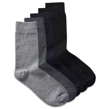 Jack & Jones JACJENS 5-pack sokker, Grå/Svart