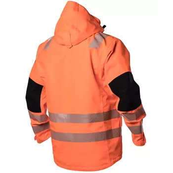 Viking Rubber Evosafe shell jacket, Hi-Vis Orange/Black