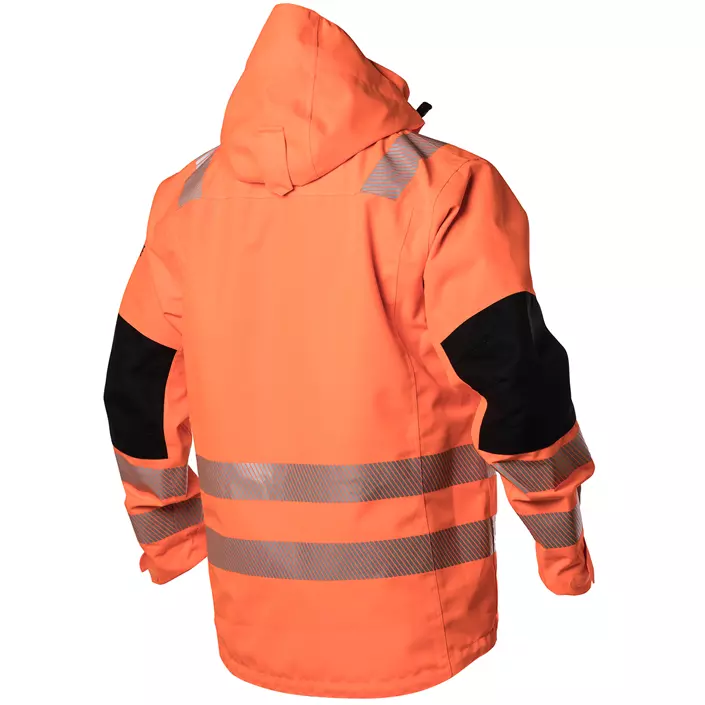 Viking Rubber Evosafe shell jacket, Hi-Vis Orange/Black, large image number 1