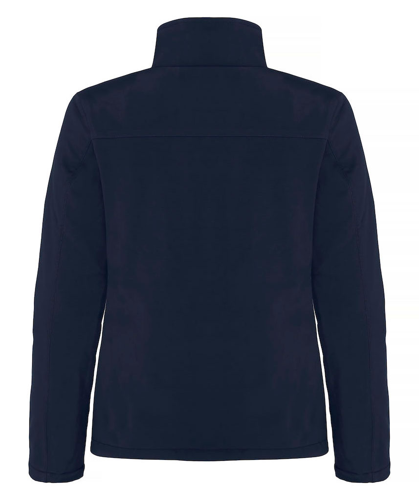 Clique lined women's softshell jacket, Dark navy