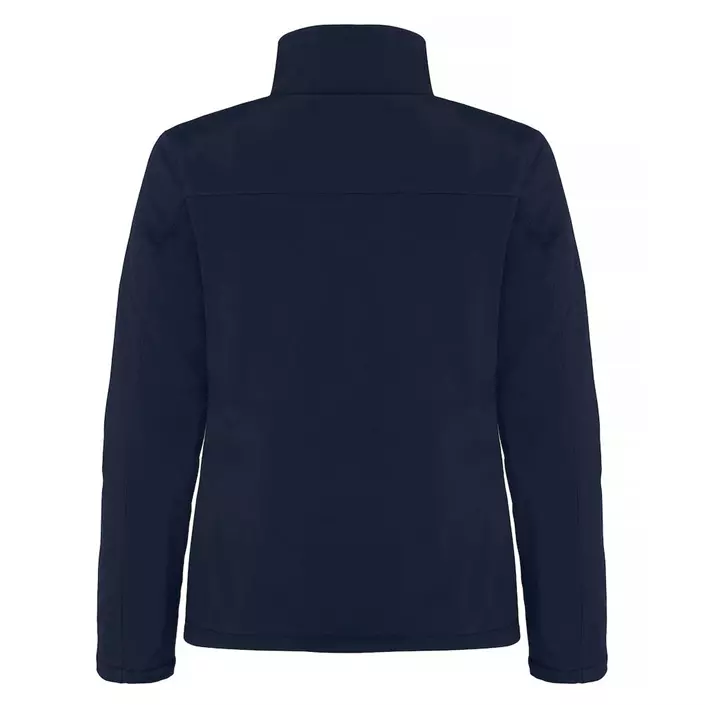 Clique lined women's softshell jacket, Dark navy, large image number 1