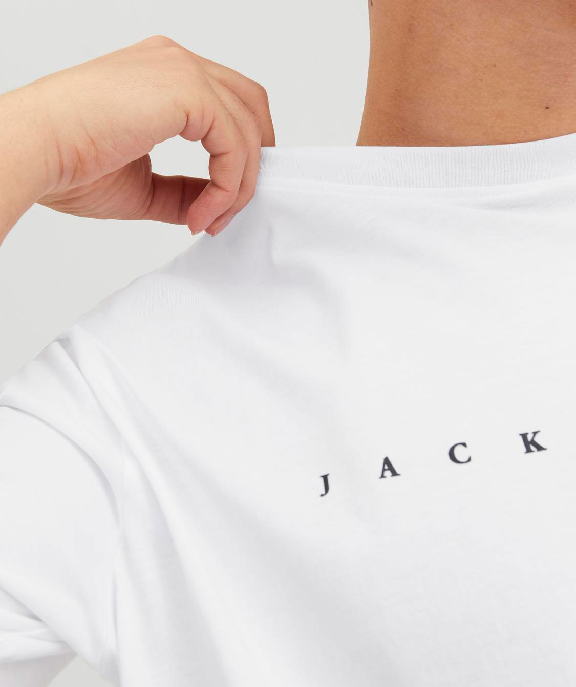 Jack & Jones JJESTAR T-shirt, White, large image number 3