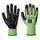Portwest Green cut resistant gloves Cut D, Green, Green, swatch