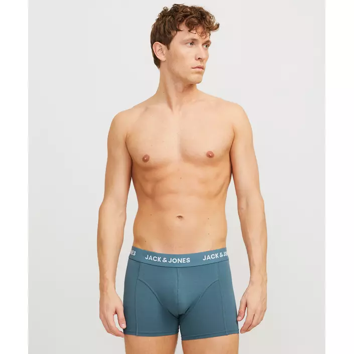 Jack & Jones JACFLOWER BIRD 3-pack kalsonger, Chambray Blue, large image number 6