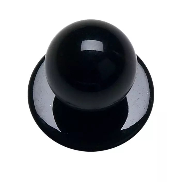 Karlowsky 12-pack chefs buttons, Black, Black, large image number 1