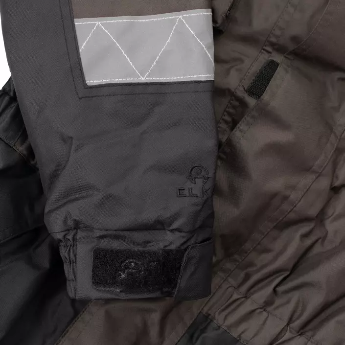 ELKA Working Xtreme termooverall, Kolgrå/Svart, large image number 6