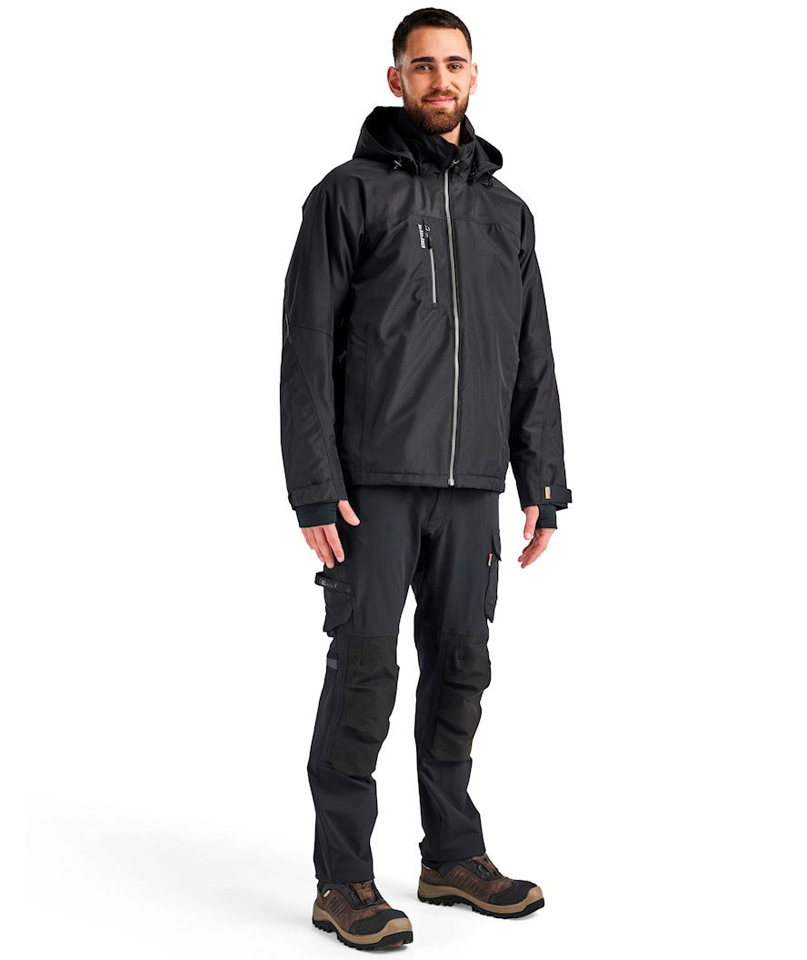 Bl&aring;kl&auml;der Unite vinterjakke