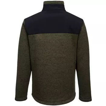 Portwest KX3 knitted fleece jacket, Olive Green