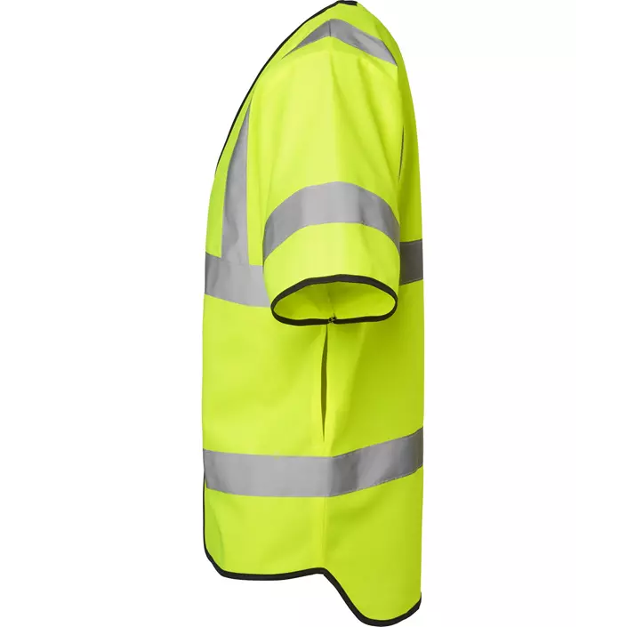 Top Swede reflective safety vest 125, Hi-Vis Yellow, large image number 3