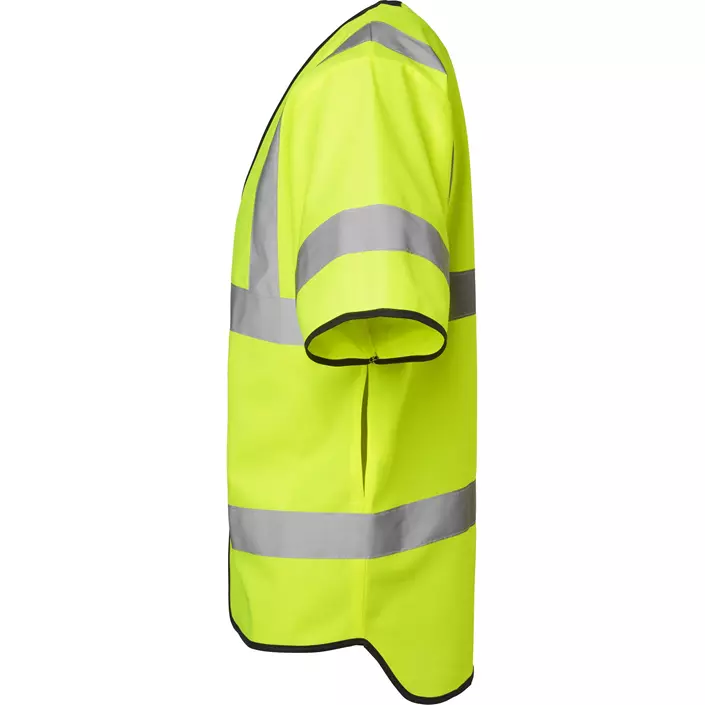 Top Swede reflective safety vest 125, Hi-Vis Yellow, large image number 3