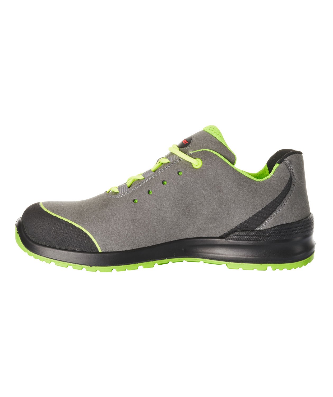 Mascot Classic safety shoes S1P, Grey/Limegreen, large image number 2