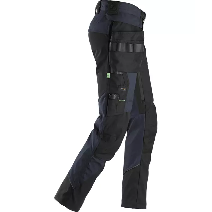 Snickers FlexiWork craftsman trousers 6972, Navy/black, large image number 2