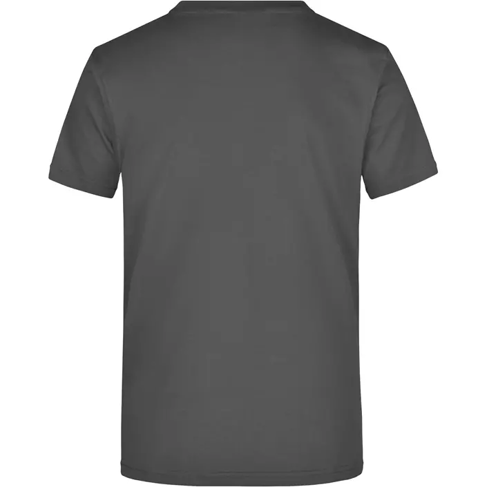 James & Nicholson T-shirt Round-T Heavy, Graphite, large image number 1