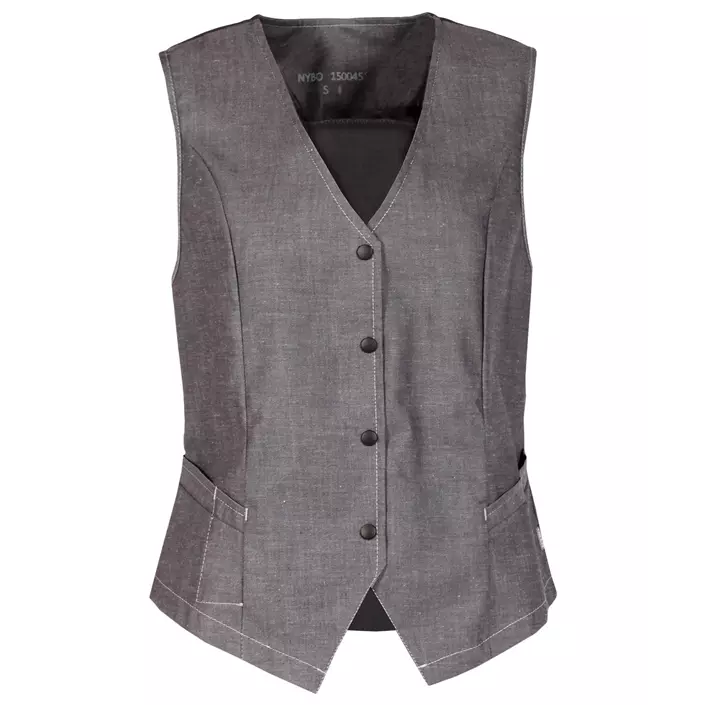Nybo Workwear Garcon women's server waistcoat, Grey, large image number 0