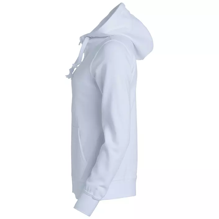 Clique Basic Hoody Zip Damen hoodie, Weiß, large image number 1
