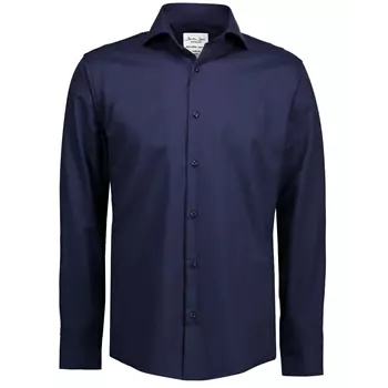 Seven Seas modern fit Fine Twill skjorte, Navy