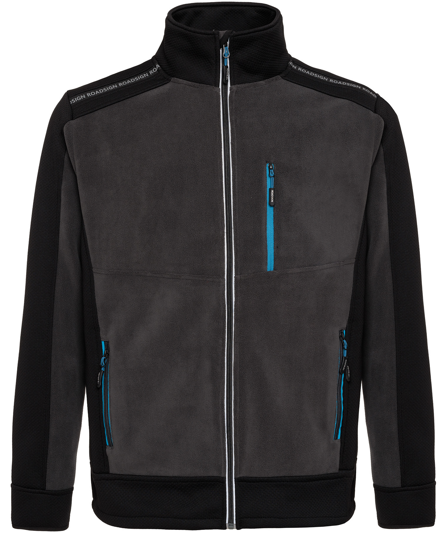 Roadsign fleece jacket, Anthracite/Black, large image number 0