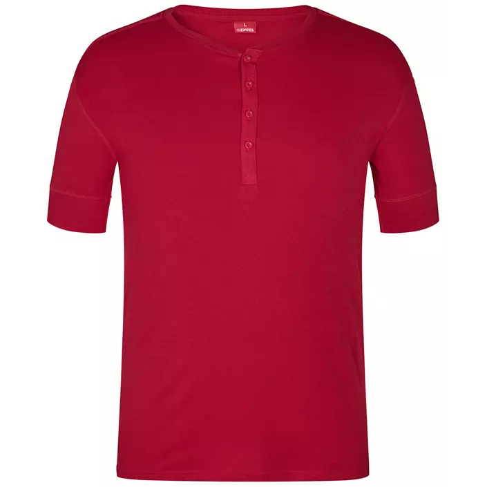 Engel Extend Grandad kortermet T-skjorte, Tomato Red, large image number 0