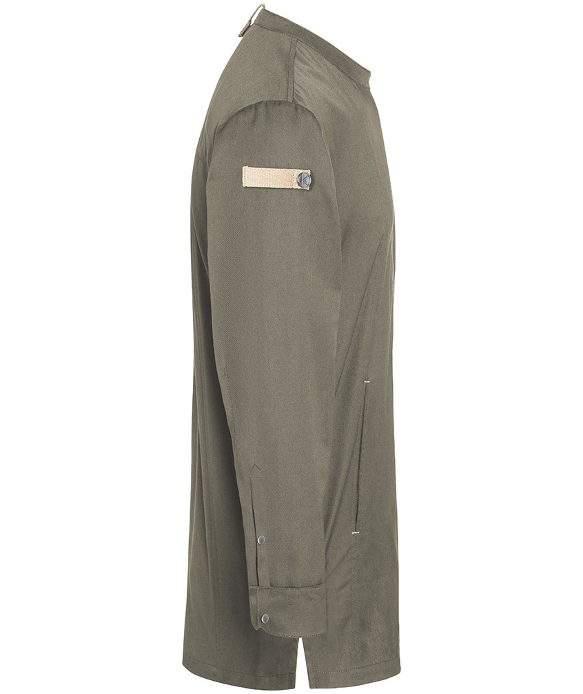 Karlowsky Green-generation kokkejakke, sage, large image number 4