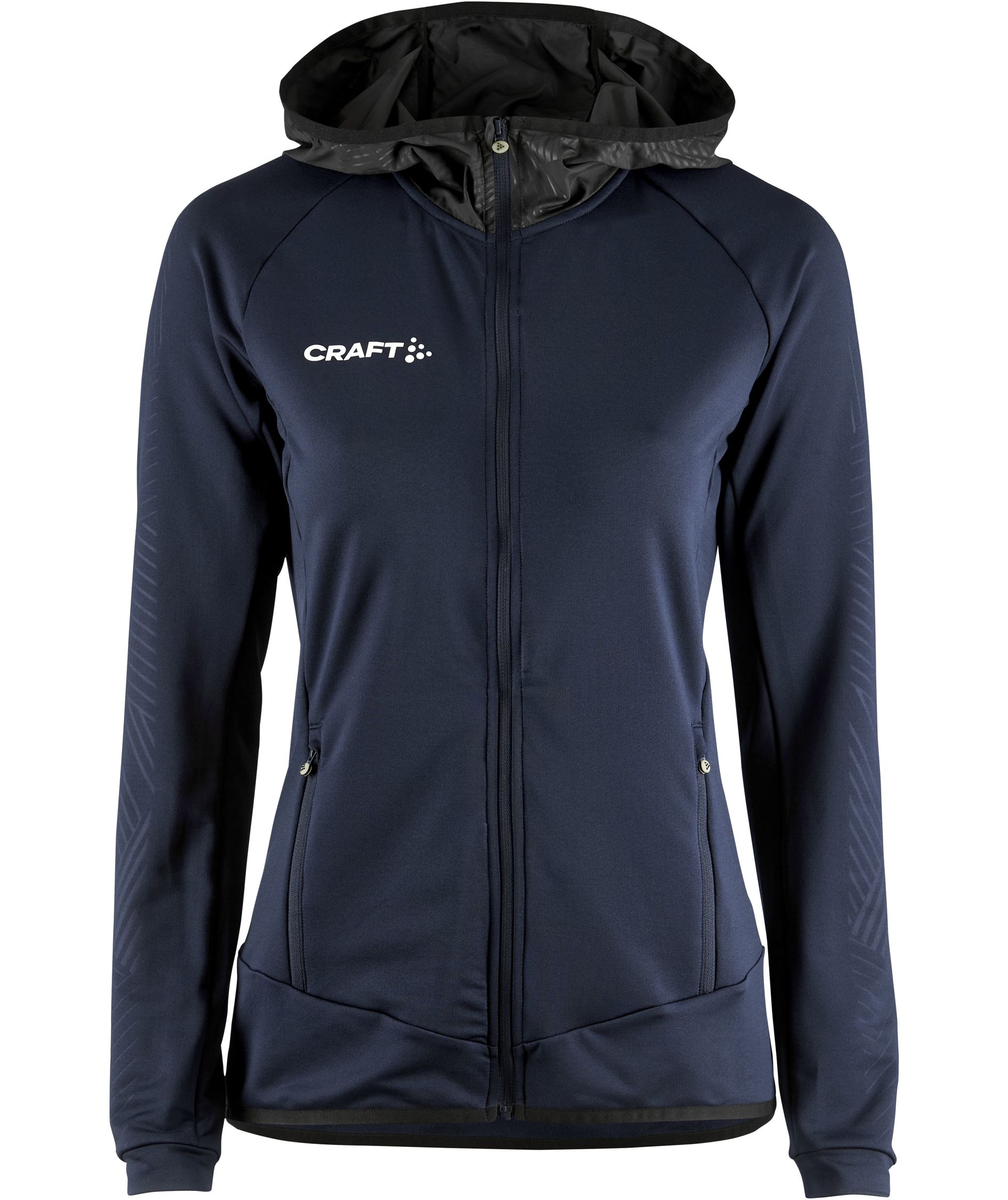 Craft Extend dame h&aelig;ttetr&oslash;je med lynl&aring;s, Navy, Navy, swatch