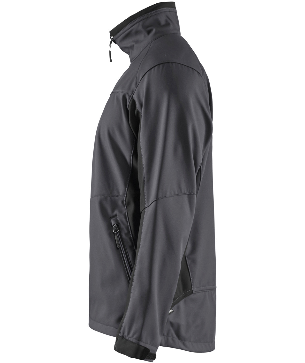 Bl&aring;kl&auml;der Unite softshelljakke, Mellemgr&aring;/sort, large image number 2