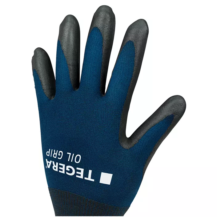 Tegera 8850 Oil grip arbetshandskar, Navy/Svart, large image number 2